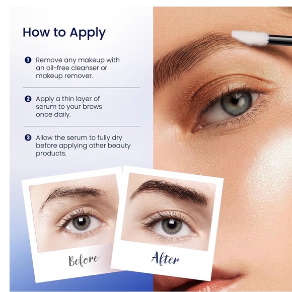 Dersie Brow Growth Serum Eyebrow Enhancer | Fuller Thicker Brows | 5 mL - Picture 5 of 7